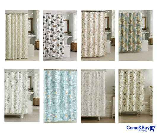 Naonao Shower Curtain 70" x 70" (180 cm x 180 cm)