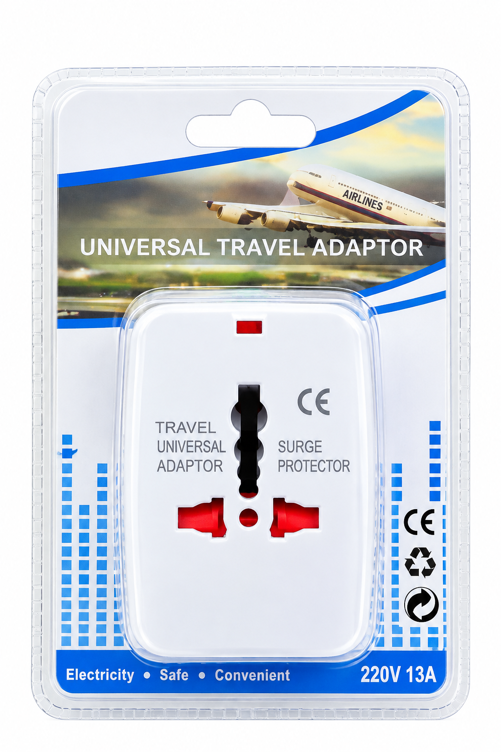 Universal Plug Adapter– 220V 13A