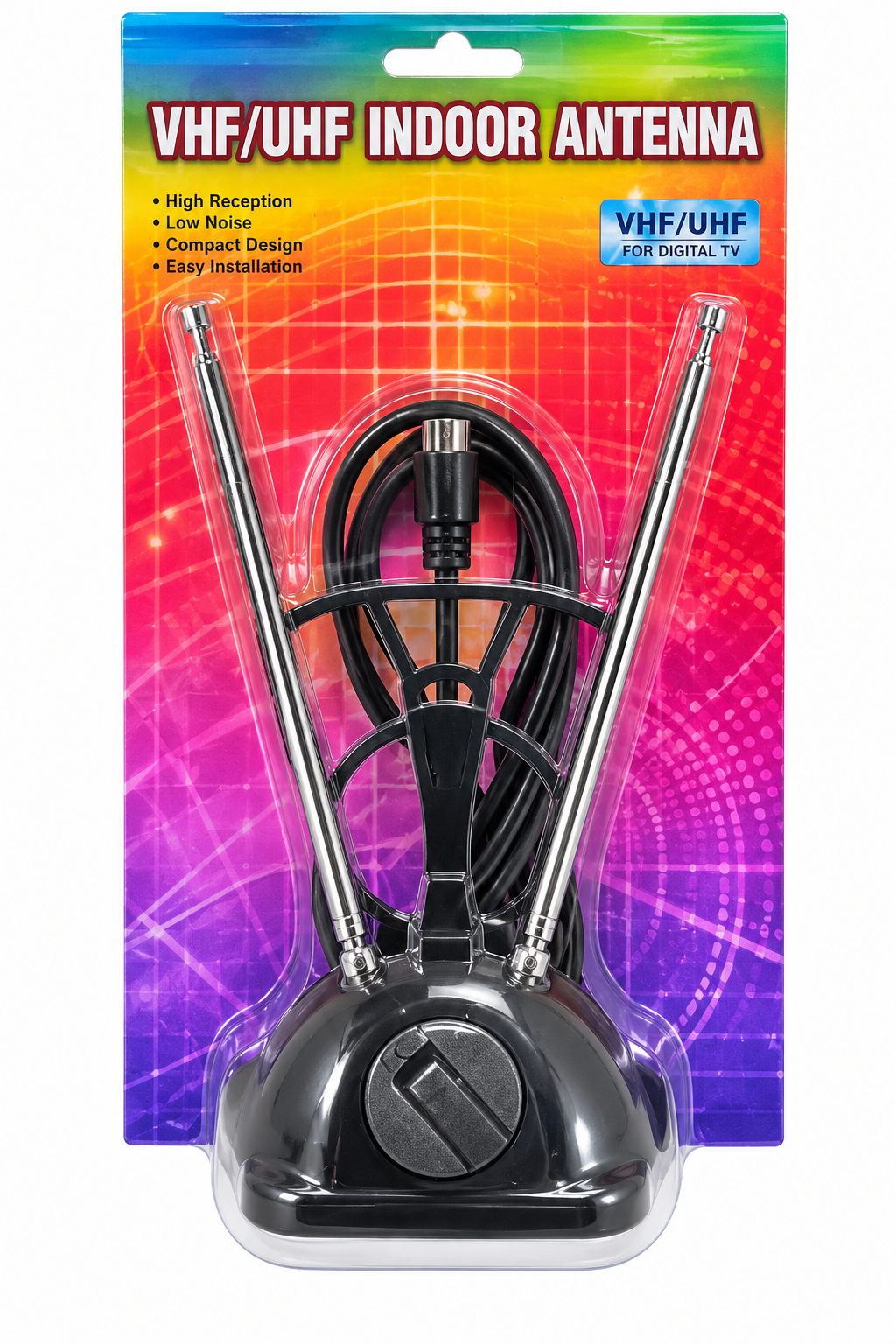 VHF/UHF Indoor TV Antenna