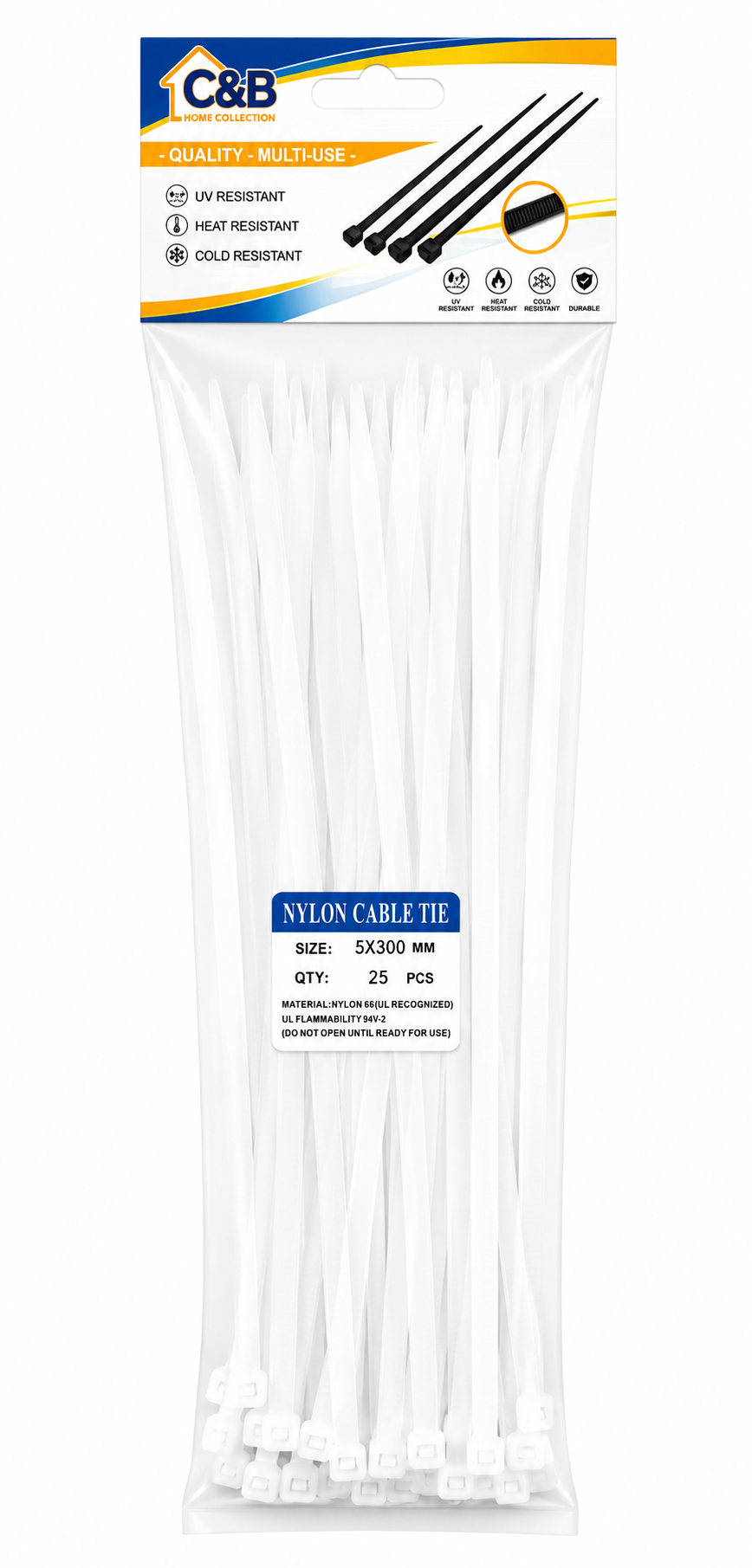 Zip Tie 300mm/25pcs