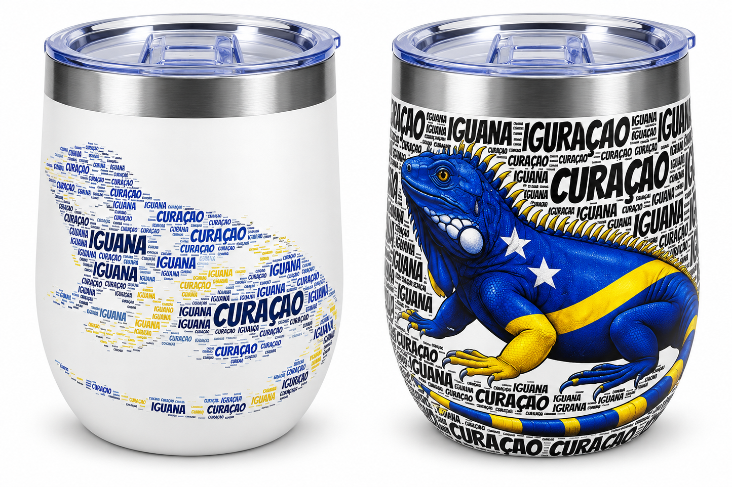 Curaçao Iguana  Tumbler -12 OZ / 360 ML