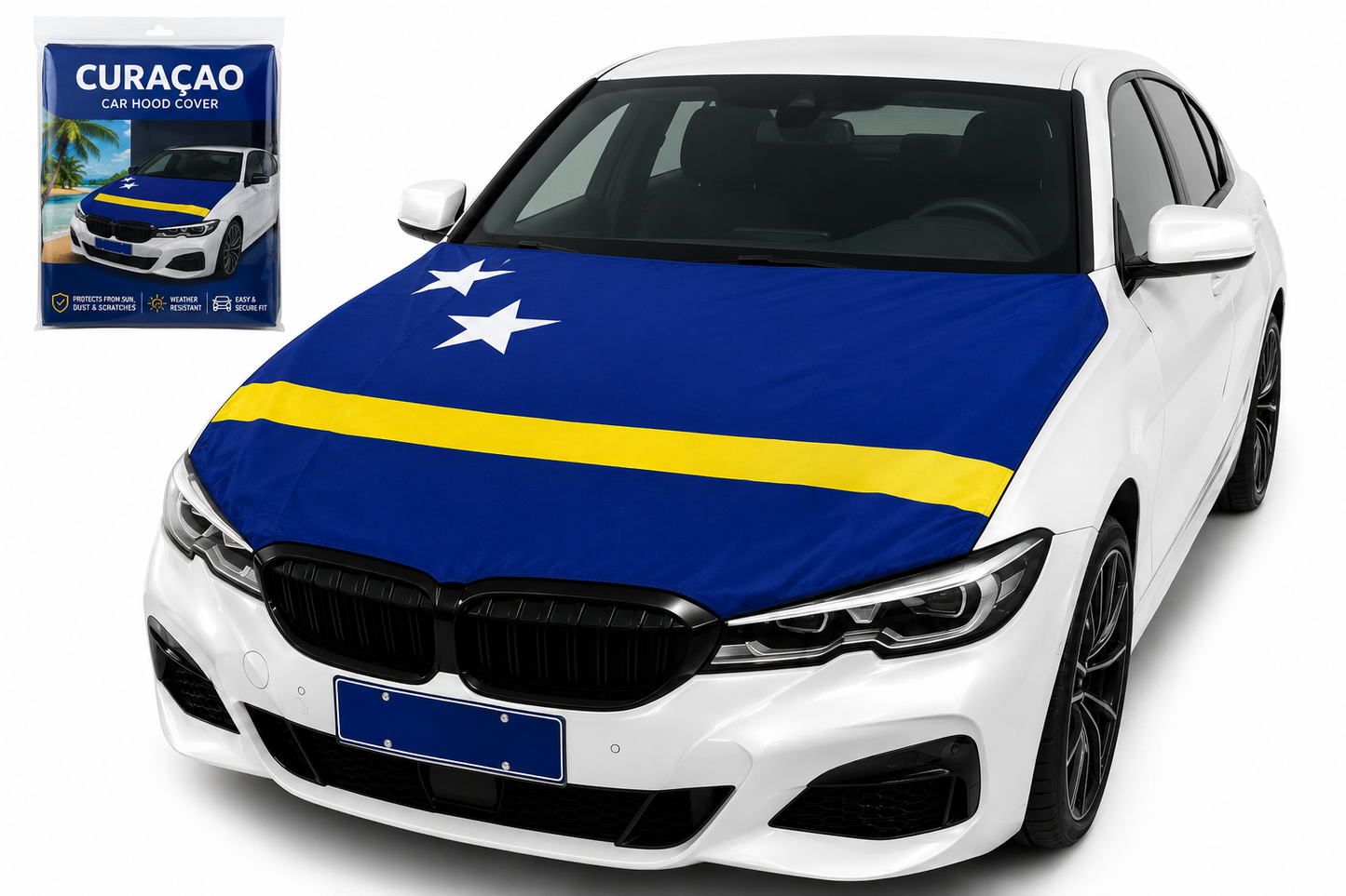 Curaçao Car Hood Cover