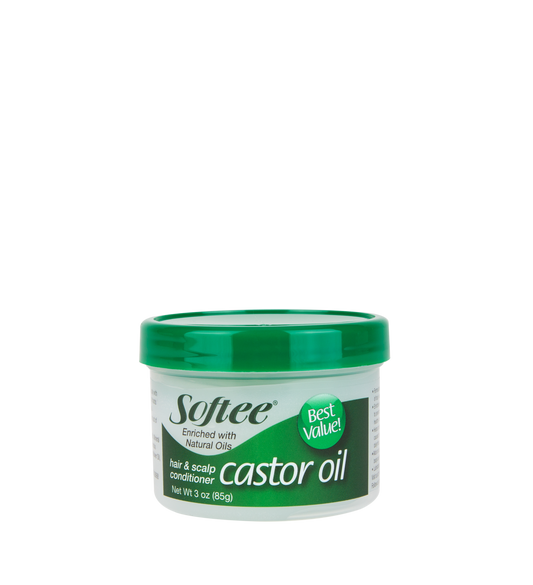 Softee Castor Oil Hair & Scalp Conditioner (3 oz / 85g)