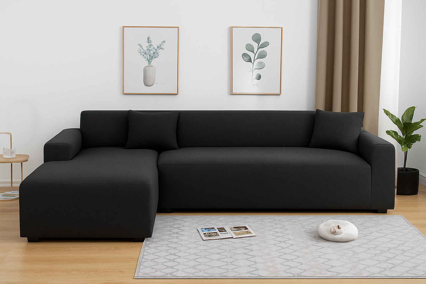 L Shape 2+3 Liso Sofa Cover