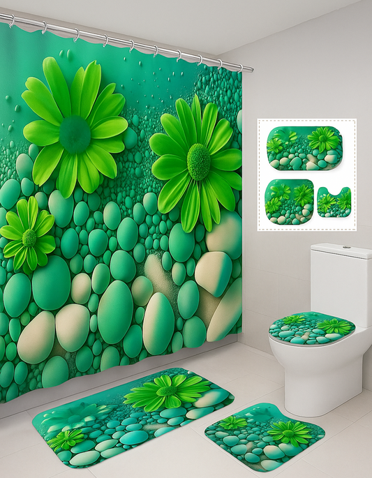 Fresh Green Blossom Design