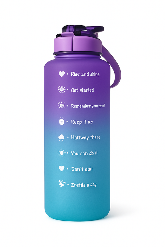 Motivational Water Bottle Set