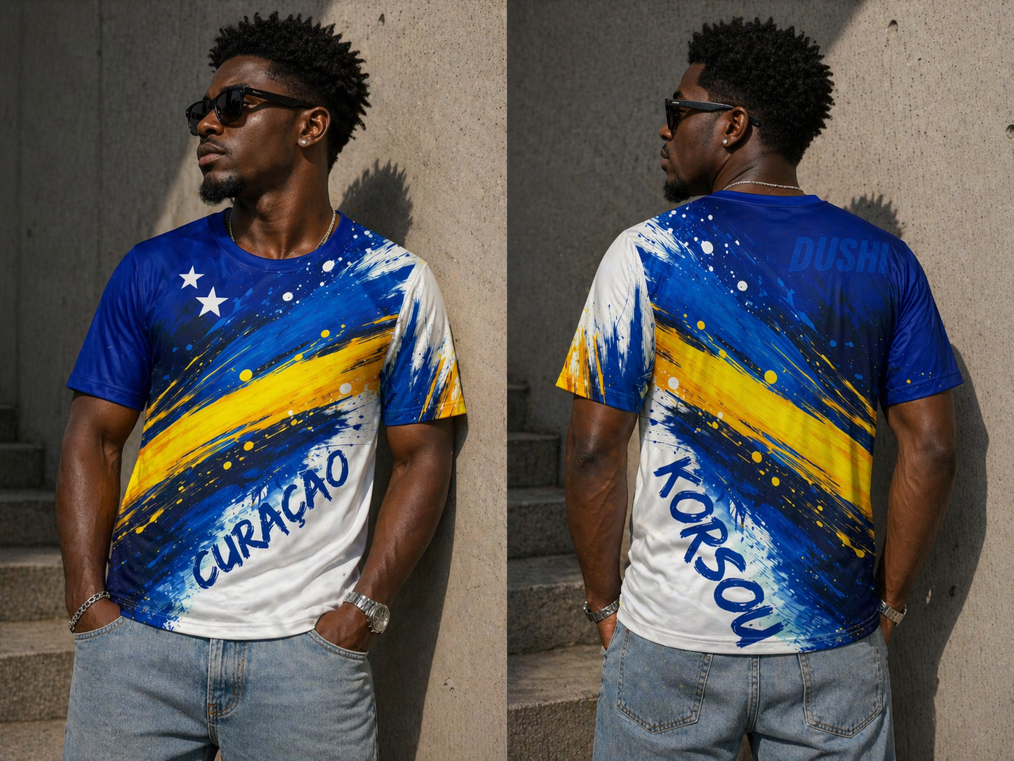 Curacao Shirt /PAINT-Adults
