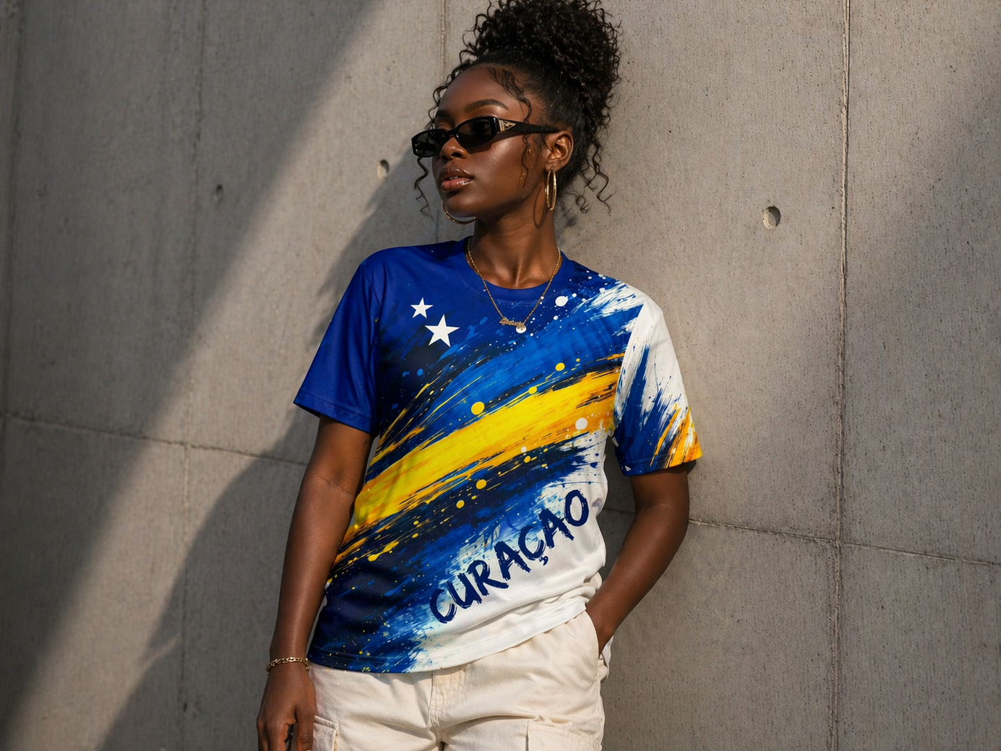 Curacao Shirt /PAINT-Adults