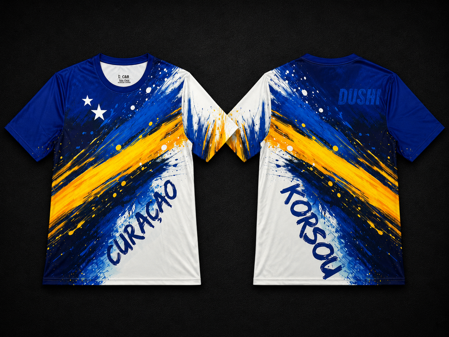 Curacao Shirt /PAINT-Adults
