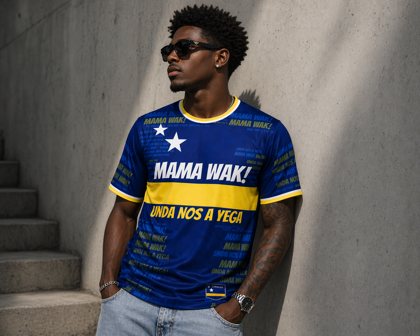 Curacao Shirt /MAMA WAK-Adult