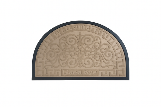 Classic Scroll Half-Moon (Beige)