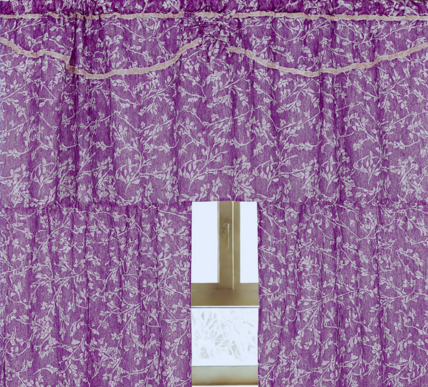 Kitchen Curtain 3Pcs Set