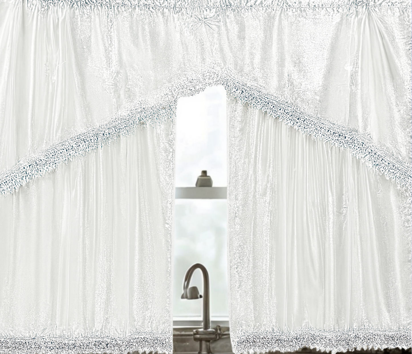 Kitchen Curtain 3Pcs Set