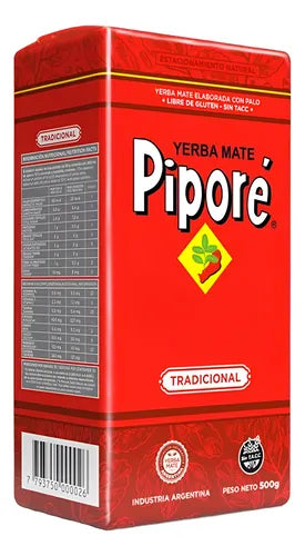 YERBA PIPORE RED MATE 20x250g