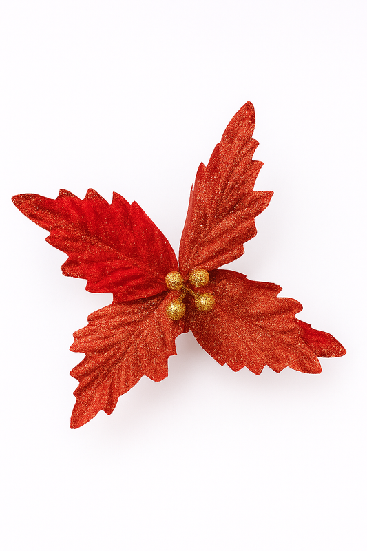 Red Christmas Flower