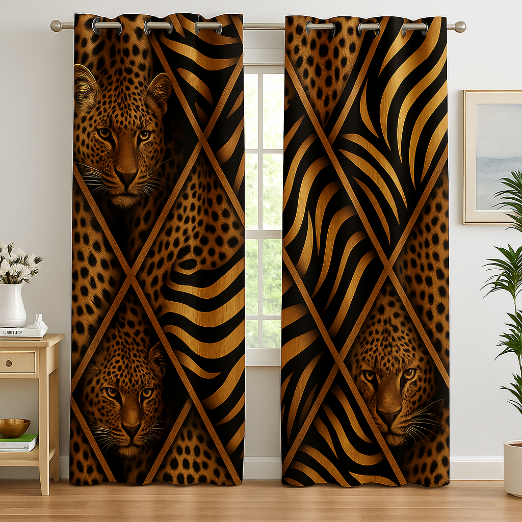 Blackout Curtain Tiger-8