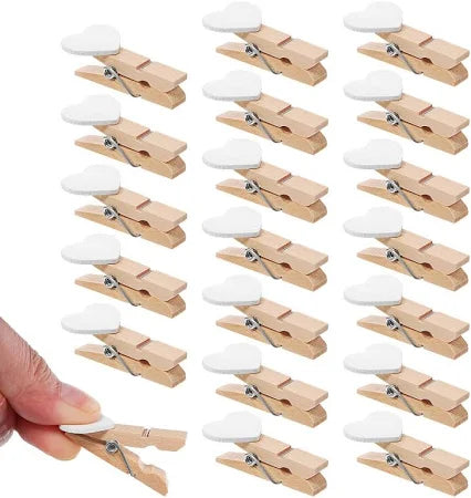 Bamboo Pegs Clothes Pin Small