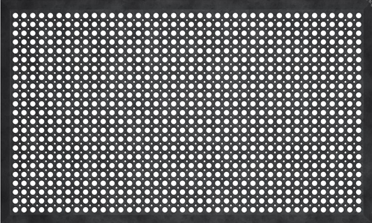 Heavy-Duty Rubber Hole Mat-40cmX60cm