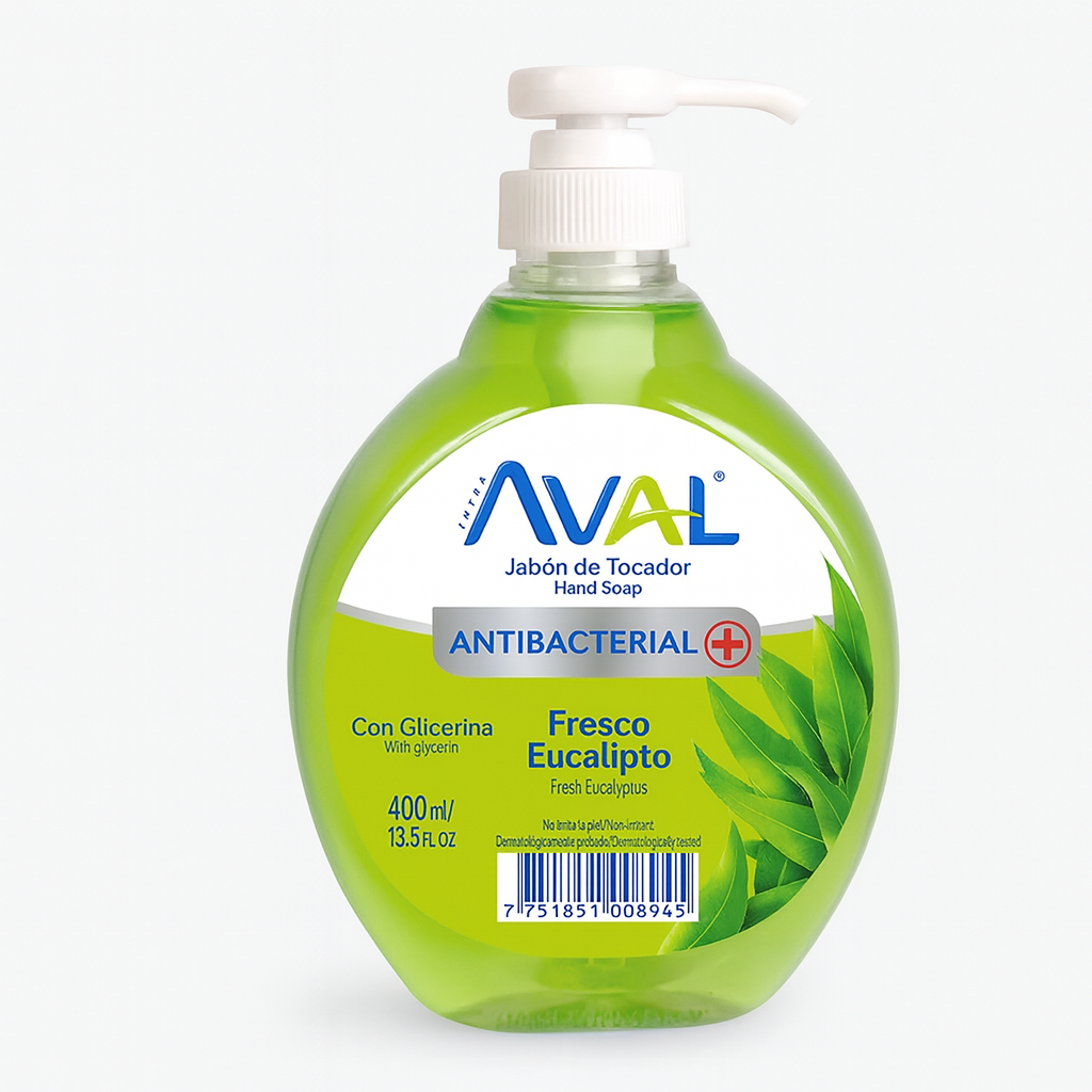 Aval Hand Soap – Fresco Limón (400 mL)