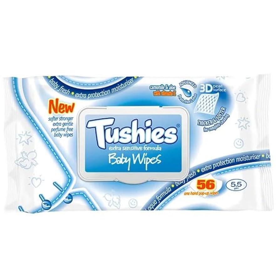 Tushies Baby Wipes – Gentle, Moisturising & Effective