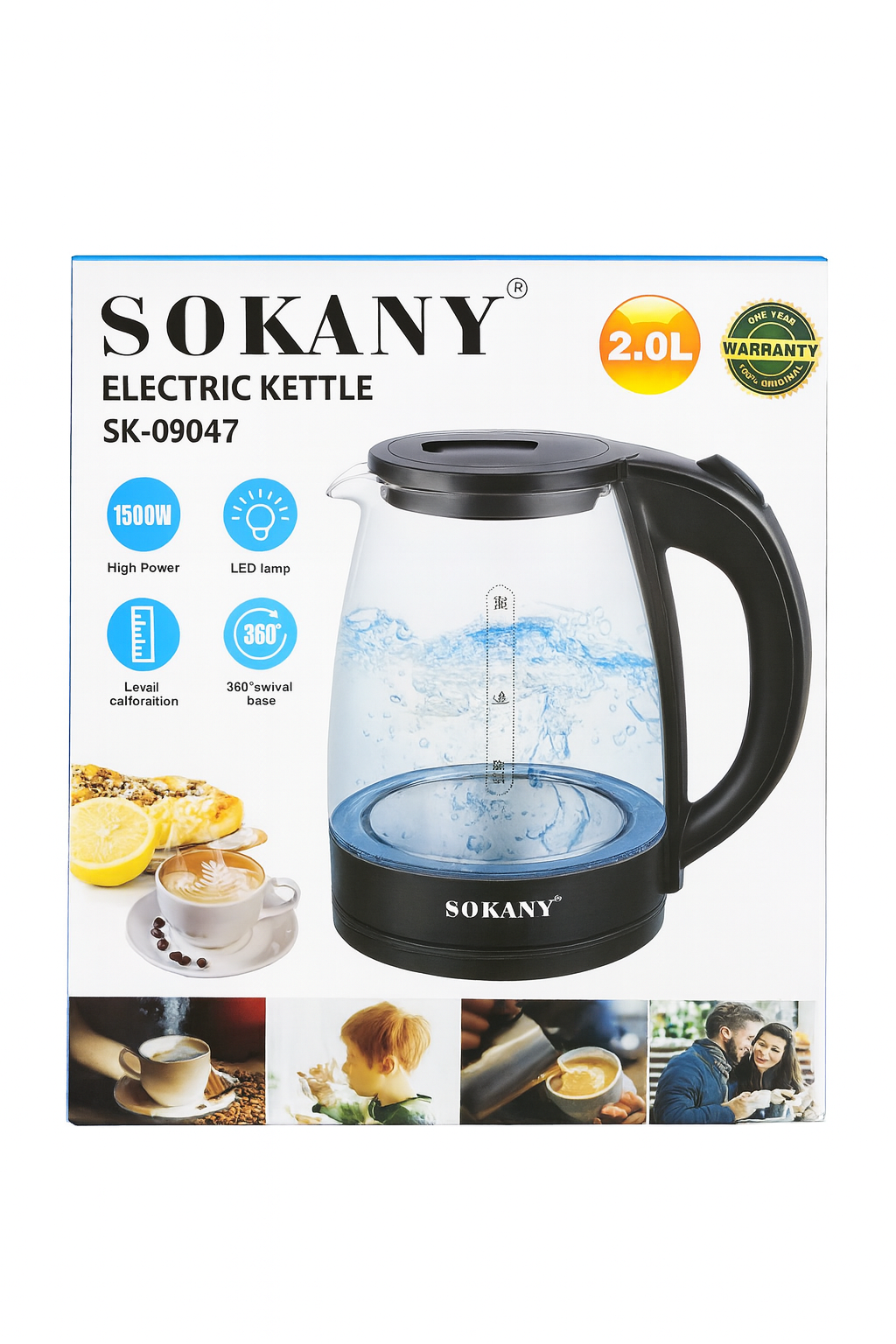 Glass Electric Kettle