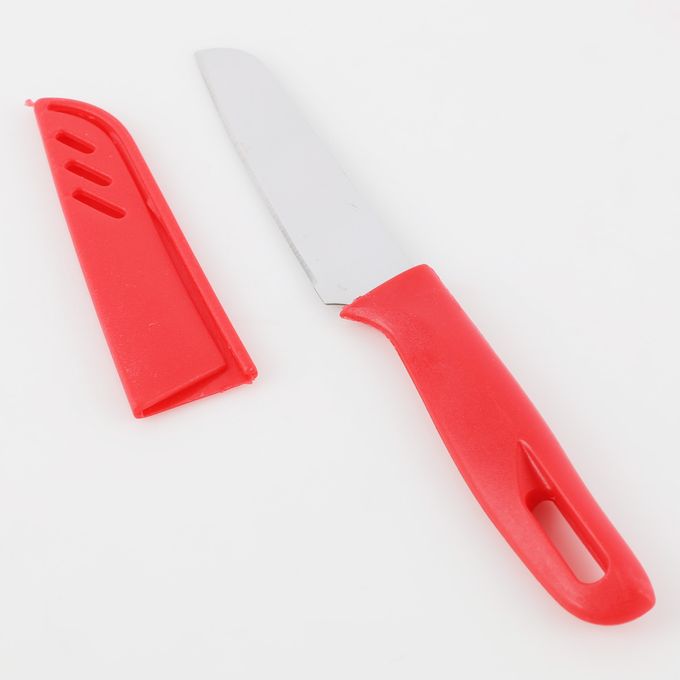 Strawberry Print Cutting Board Set with Knife