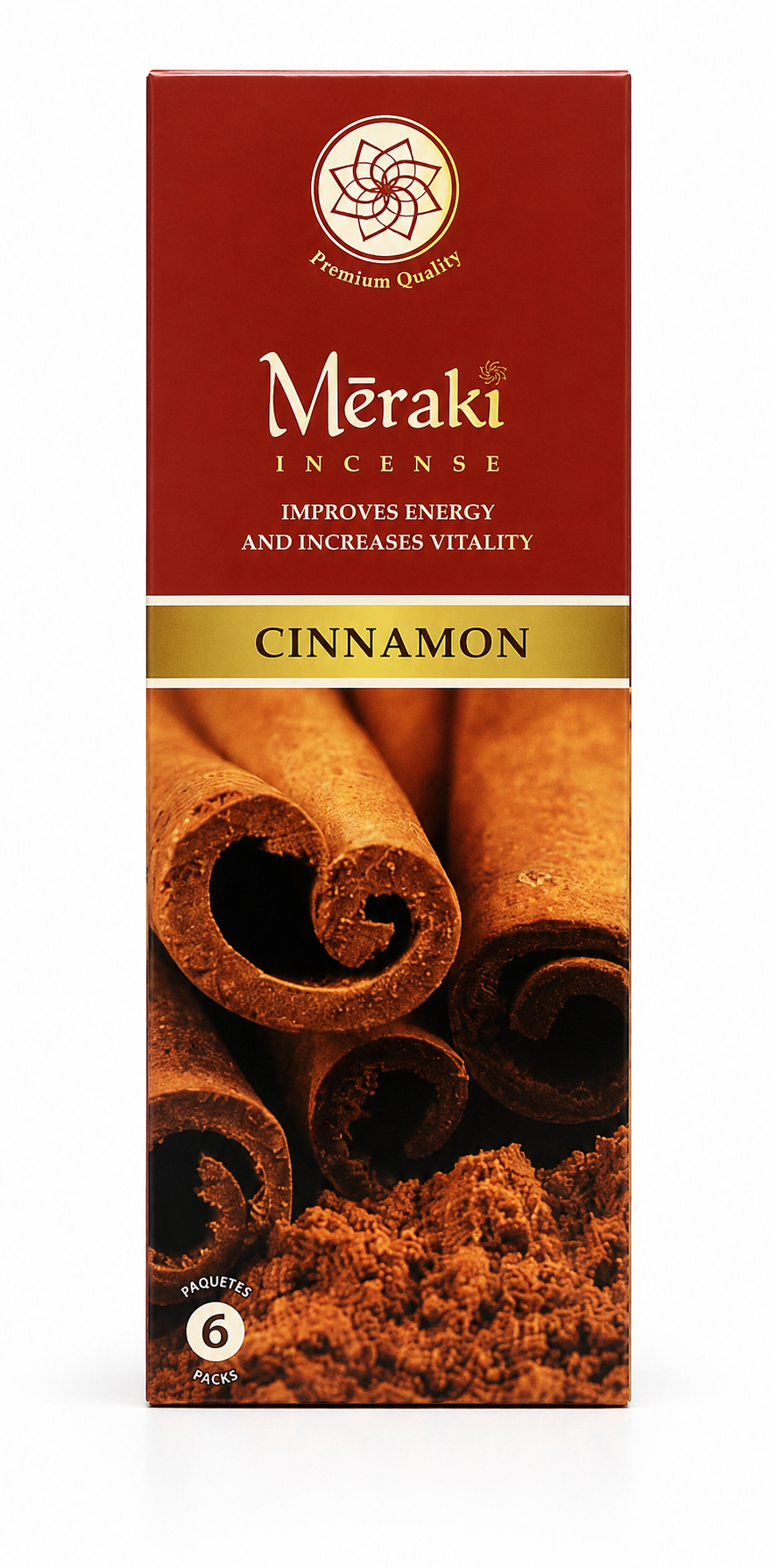 Mëraki Cinnamon Incense – 6 Packs