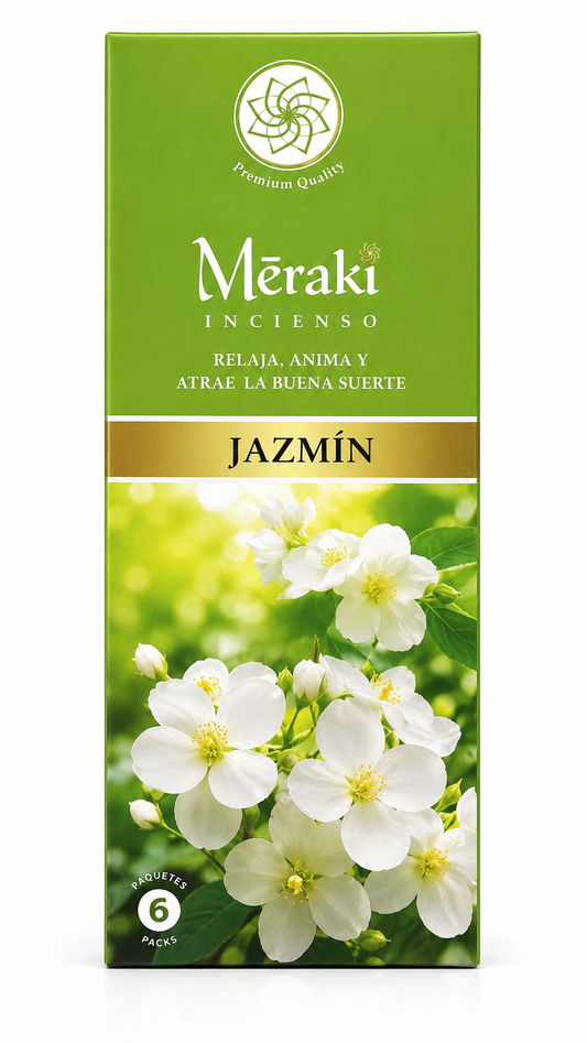 Mëraki Jasmine Incense – 6 Packs