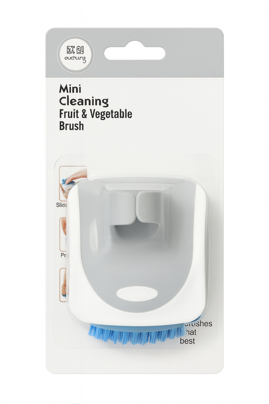 Mini Fruit & Vegetable Brush – Soft Grip