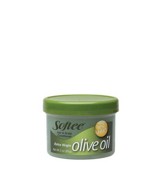 Softee Extra Virgin Olive Oil Hair &amp; Scalp Conditioner (3 oz / 85g)
