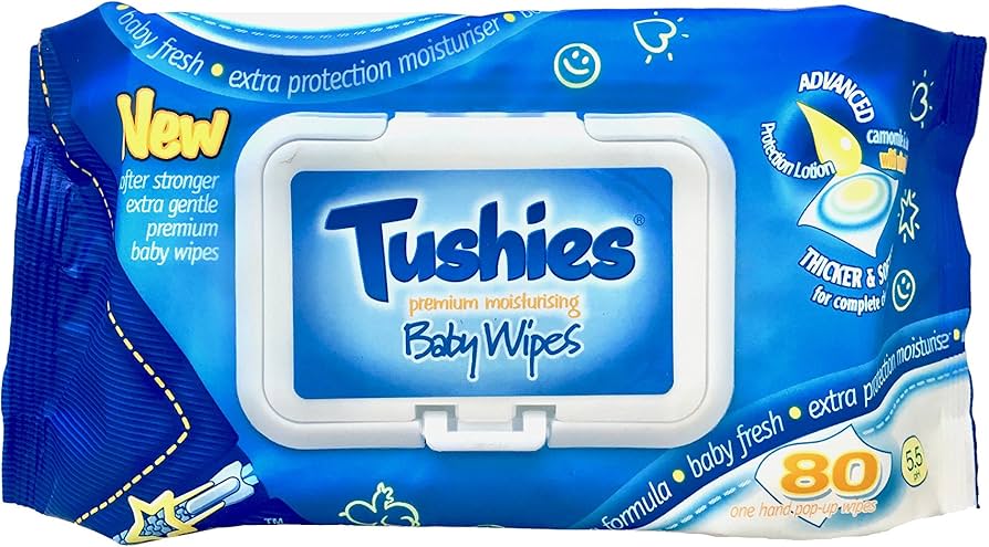 Tushies Baby Wipes – Gentle, Moisturising & Effective