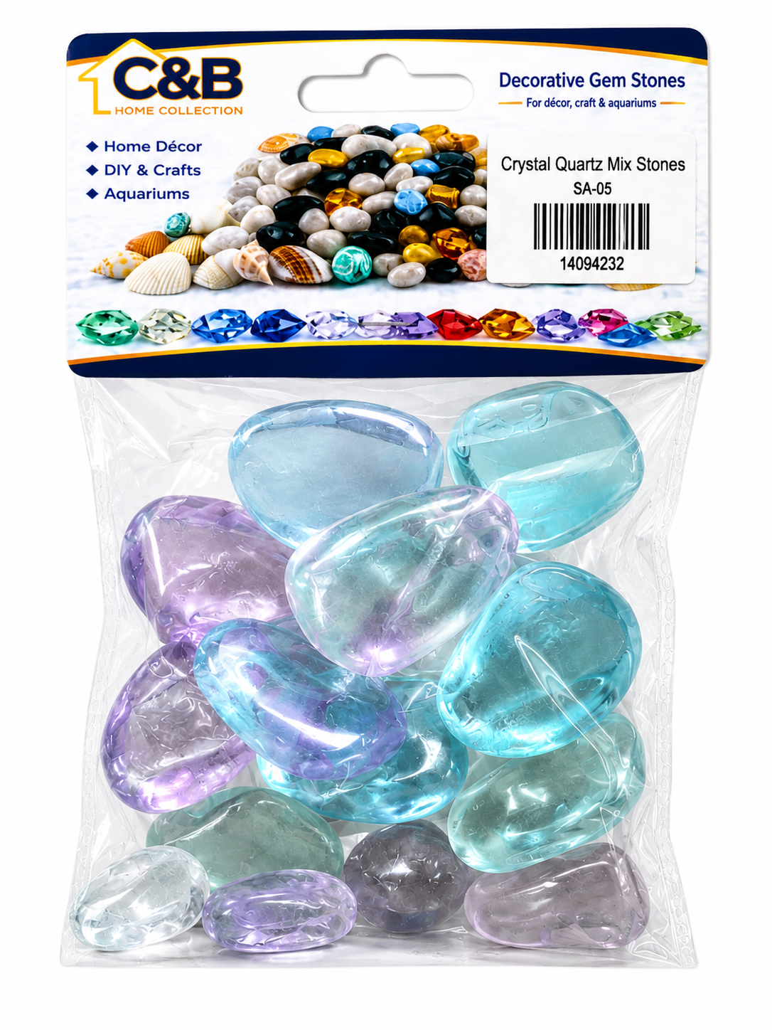 Crystal Quartz Mix Stones