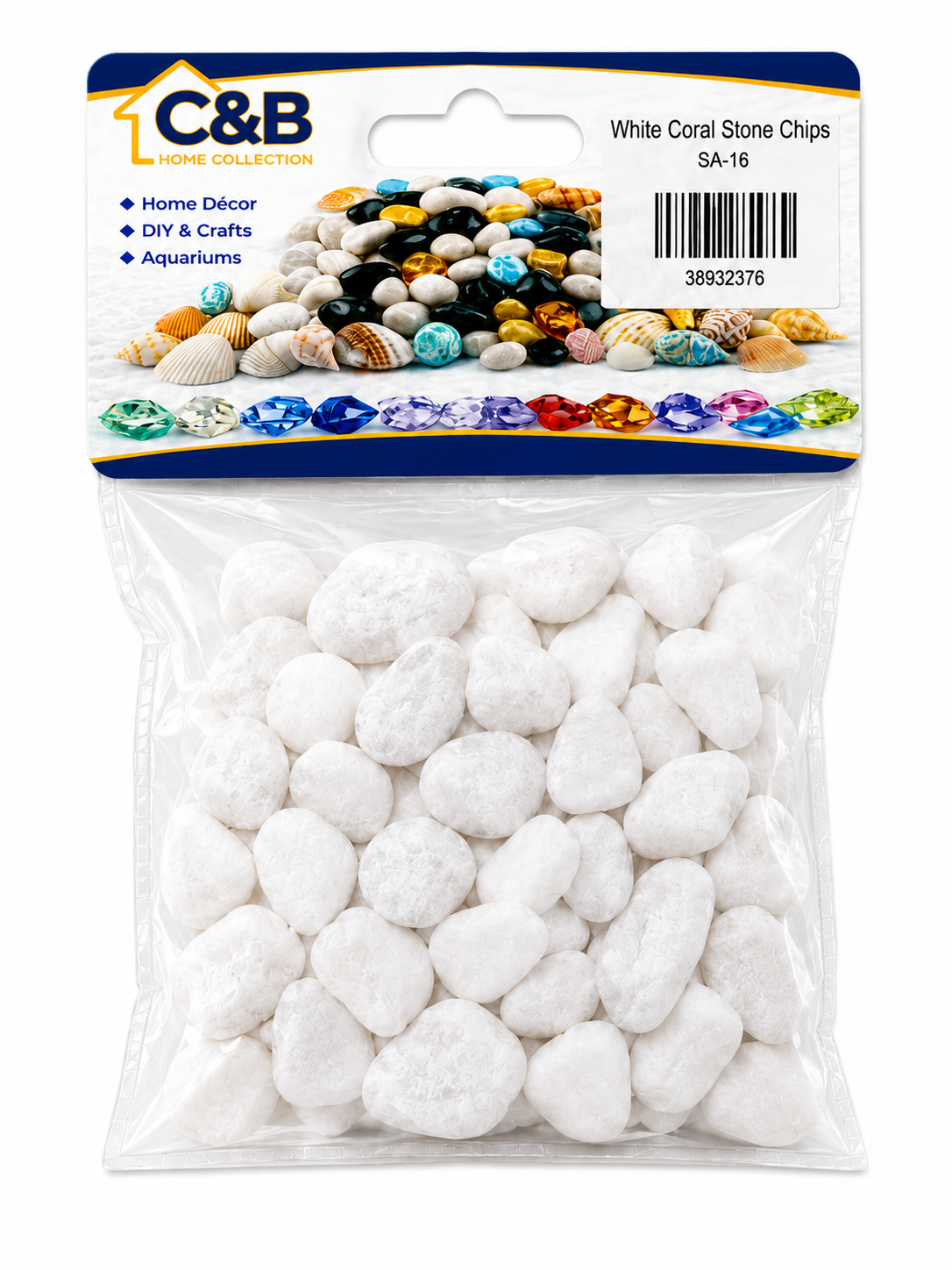 White Coral Stone Chips