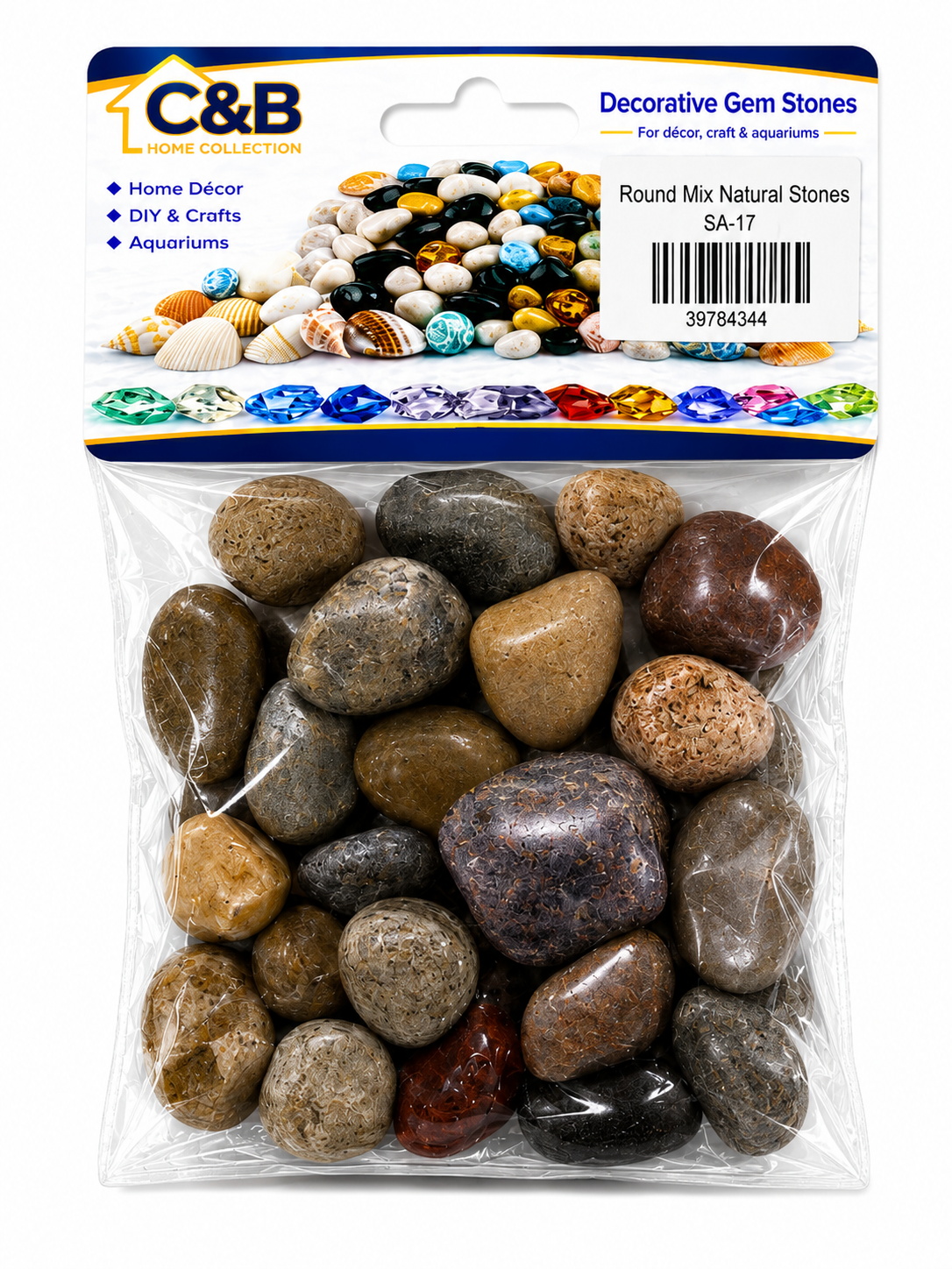 Round Mix Natural Stones