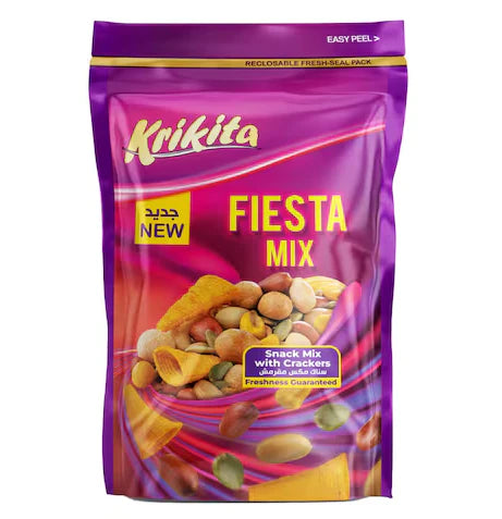Krikita Fiesta Mix – Snack Mix with Crackers