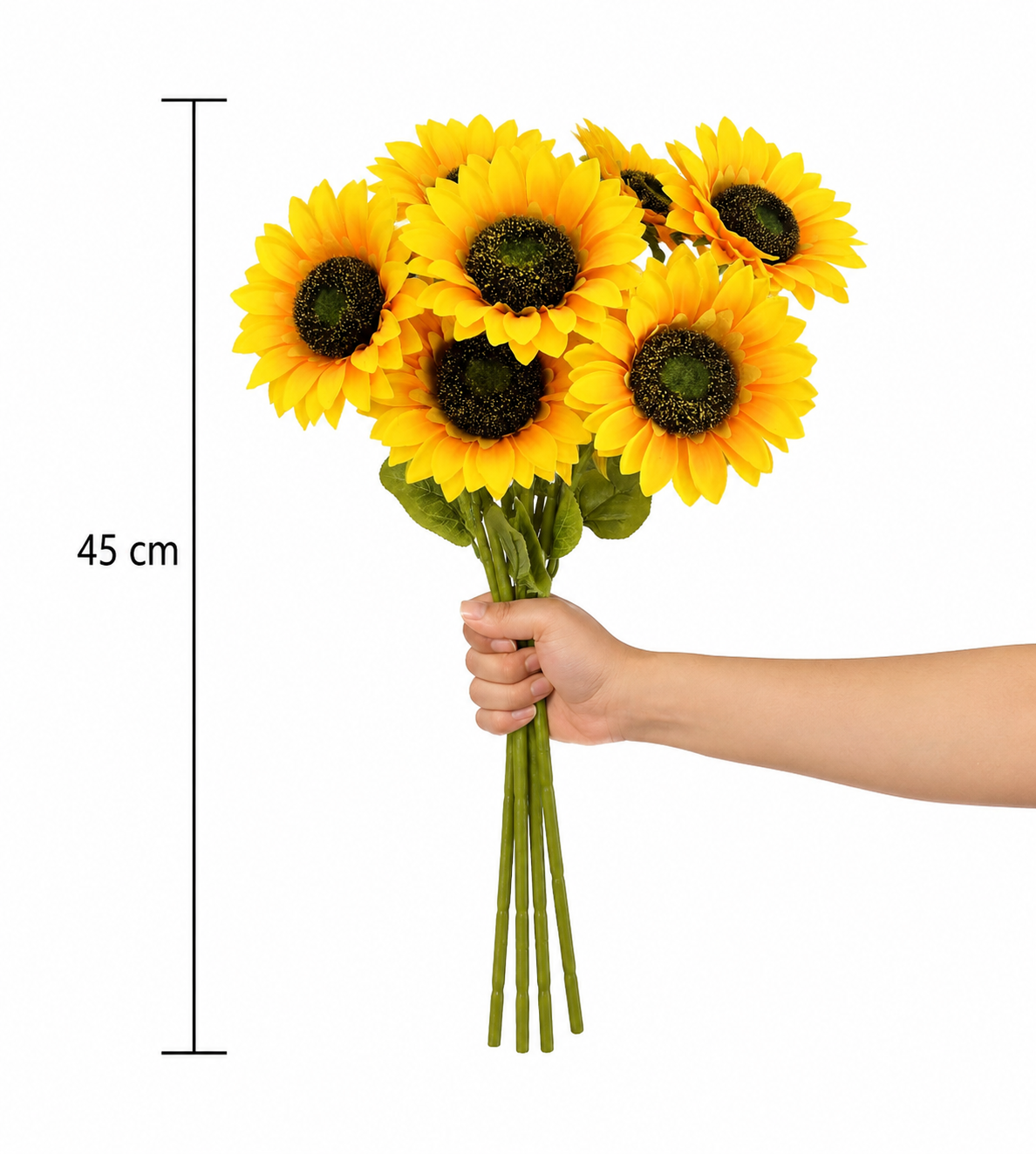 Artificial Sunflower Stem Collection