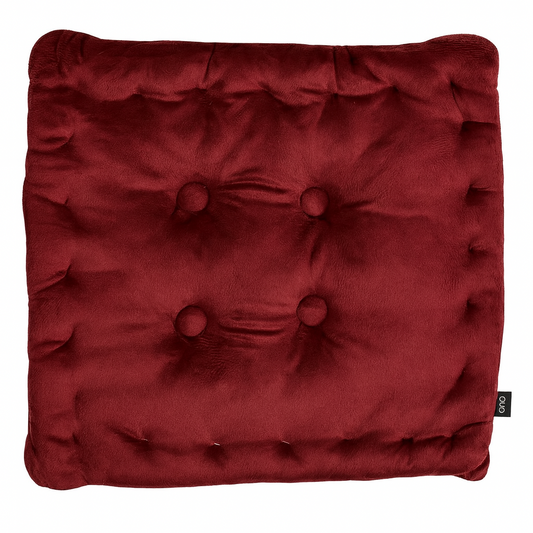 Square Velvet Seat Cushion