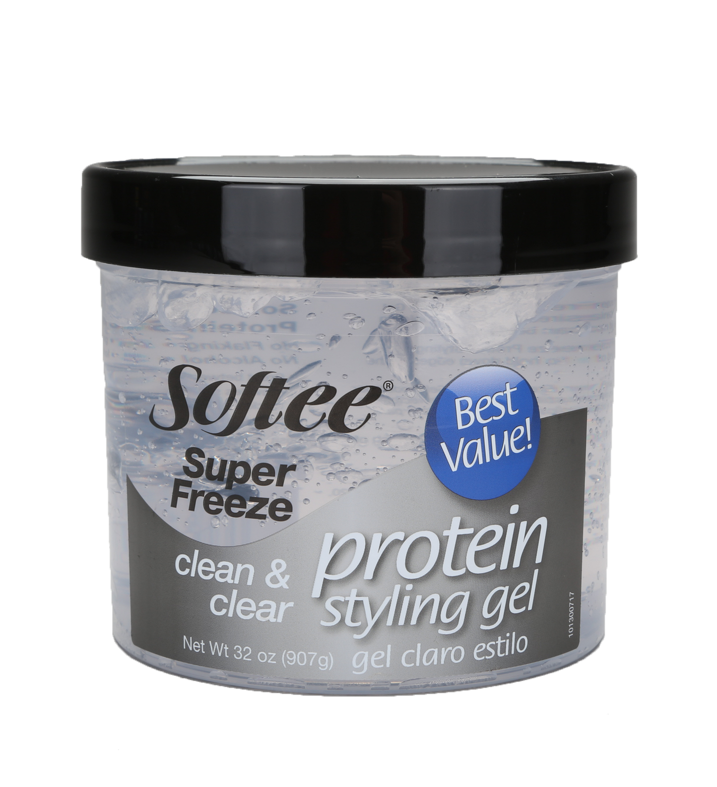 Softee Super Freeze Clean & Clear Protein Styling Gel (32 oz / 907 g)