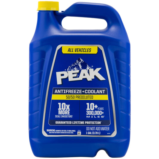 PEAK Antifreeze + Coolant (50/50 Prediluted)