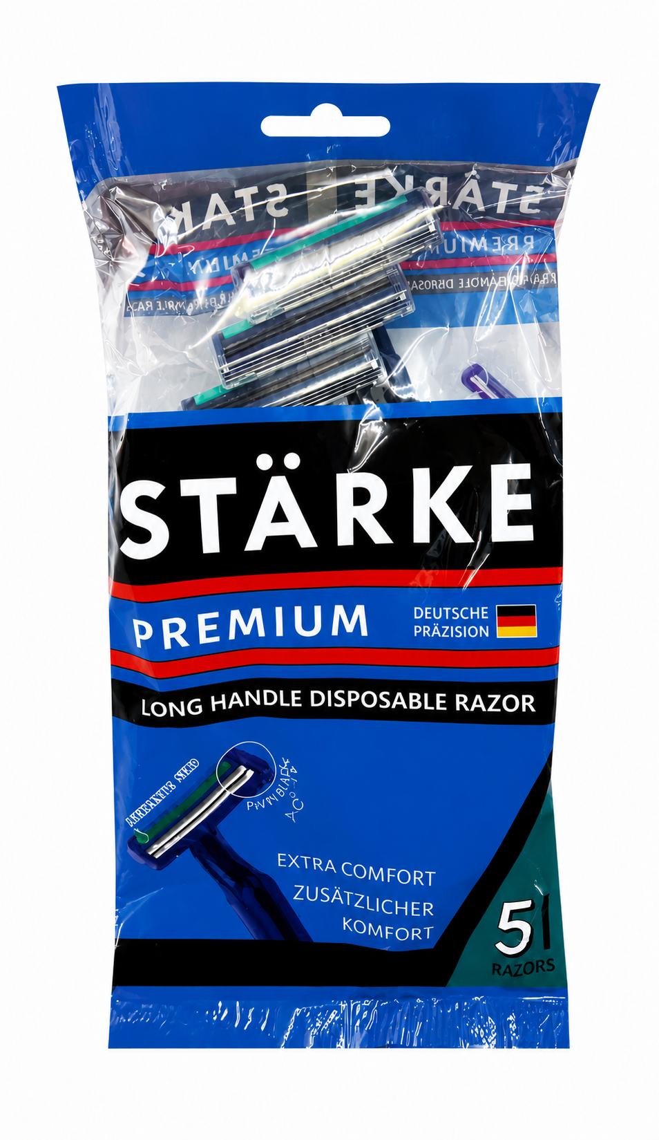STÄRKE Premium Long Handle – 5 Pack
