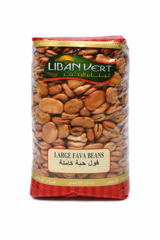 LIBAN VERT PULSES LARGE FAVA BEANS 12x800g