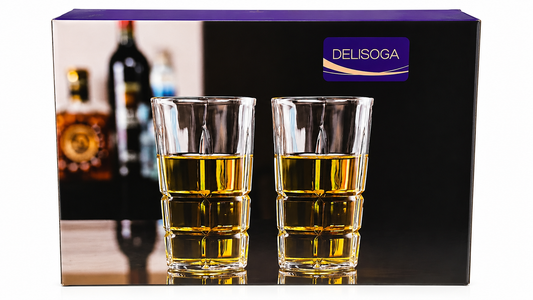Delisoga Premium Glass Set – Set of 6