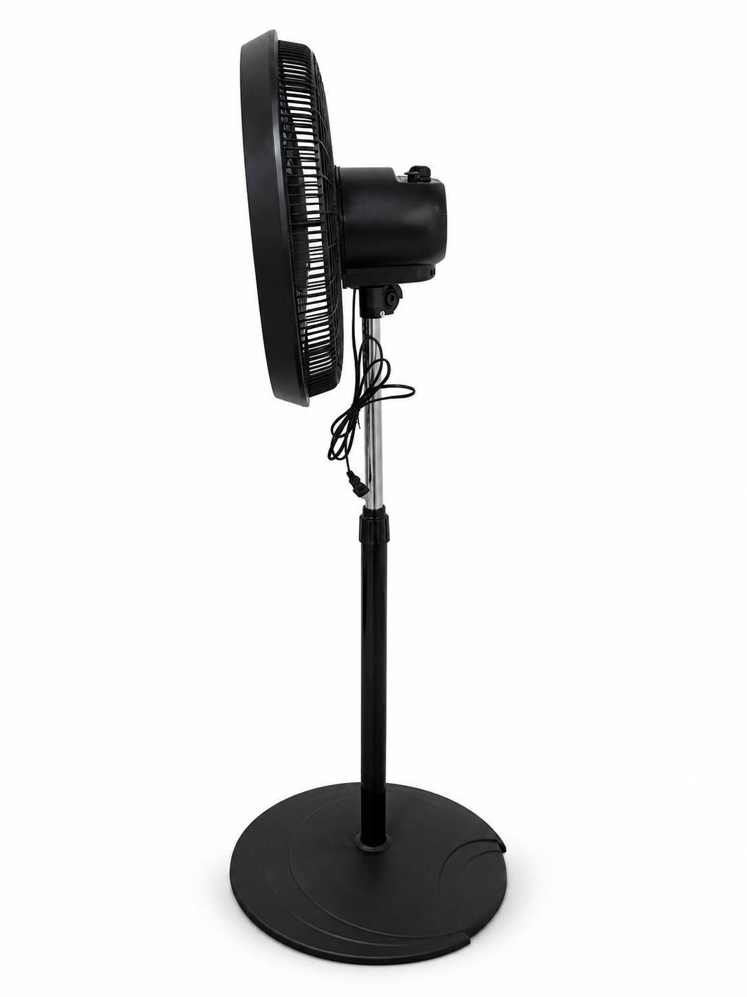 American Star 18-inch standing fan LFS-45S1 – side view