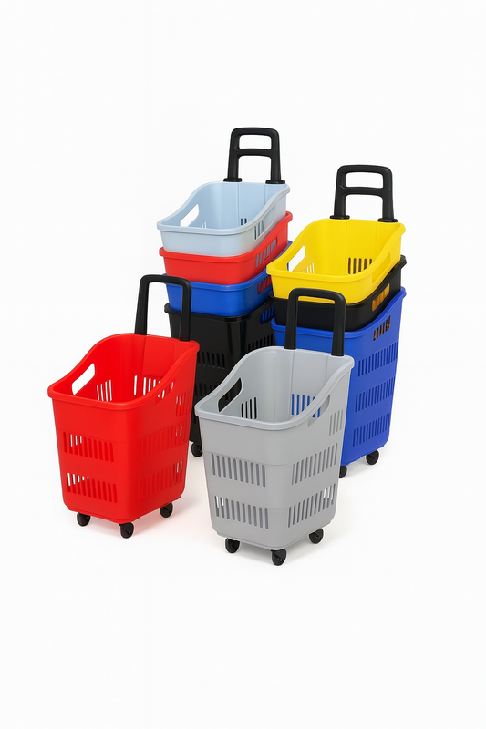 Rolling Shopping Baskets