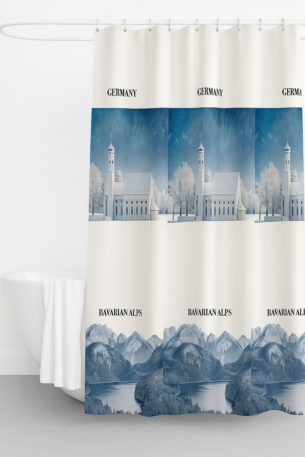 Sanitary Shower Curtain-180cmX180cm