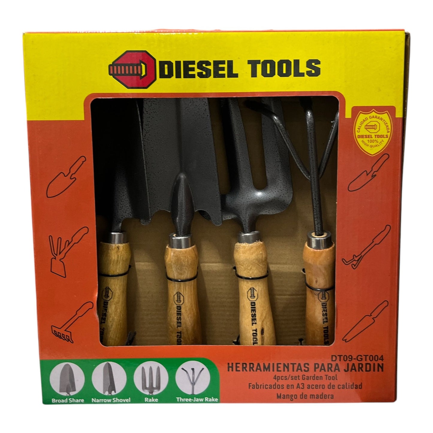Diesel Tools Garden Tool & Pruning Shear Set