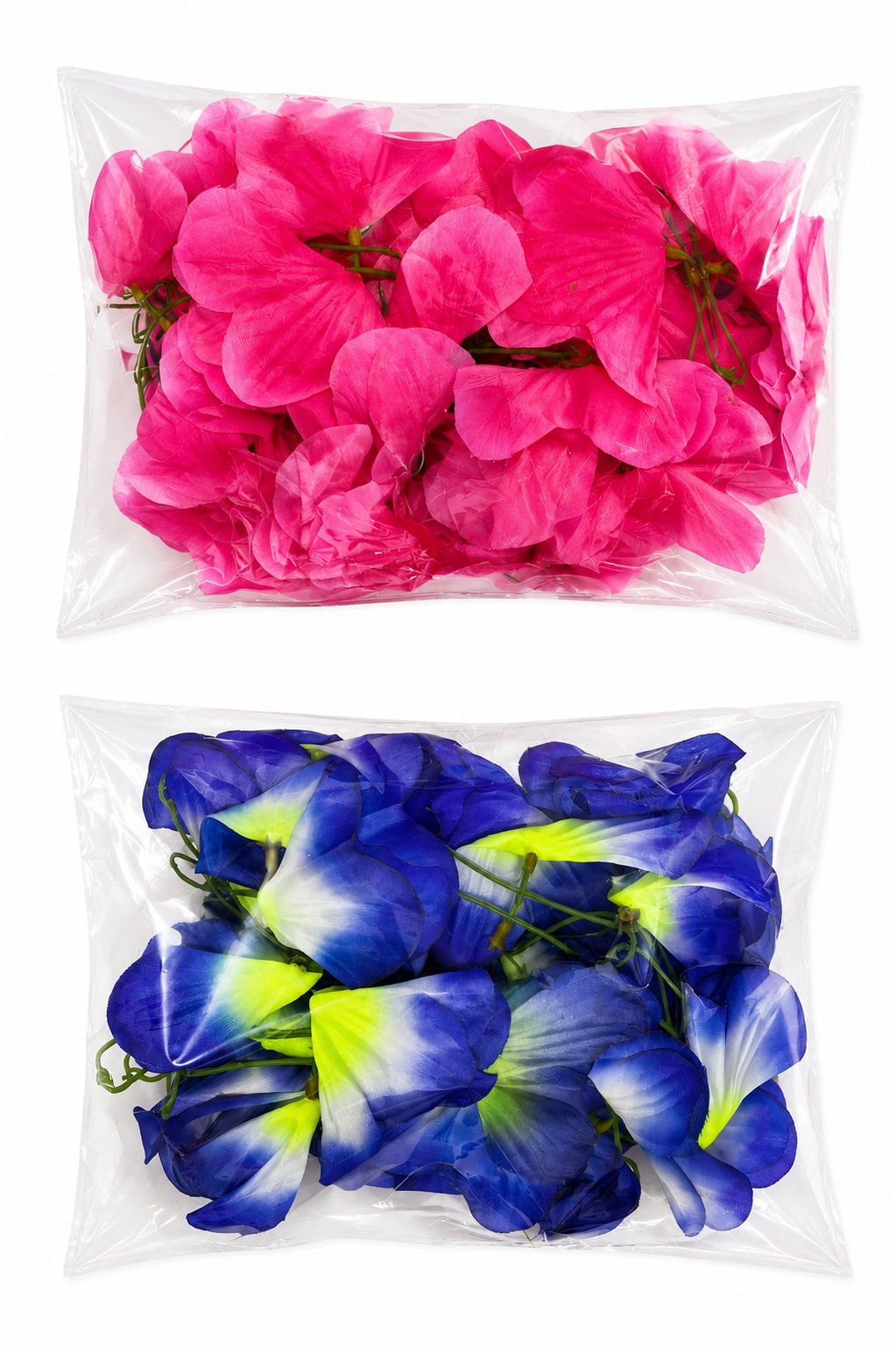 Artificial Decorative Flower Heads (Mixed Colors)