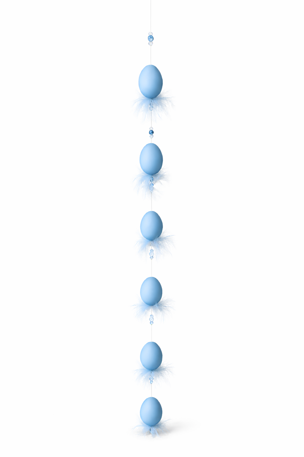 Colored Easter Egg Decoration Hanging
