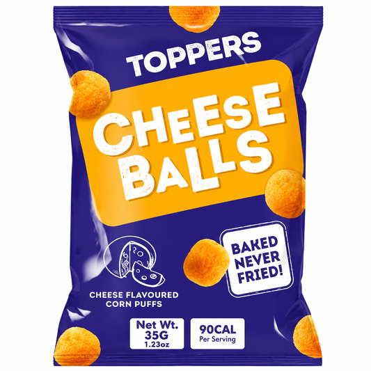 Toppers Cheese Balls 35g