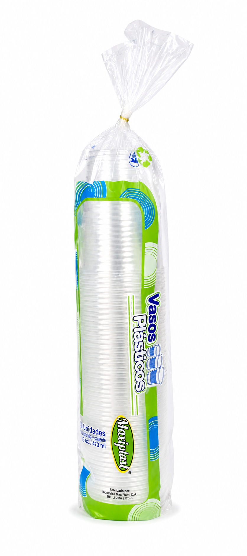 Clear Plastic Cups 16 oz (473 ml) – 50 Pack